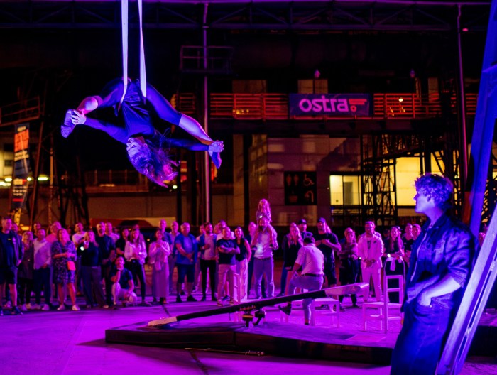 BoCirk - akrobacie na šále